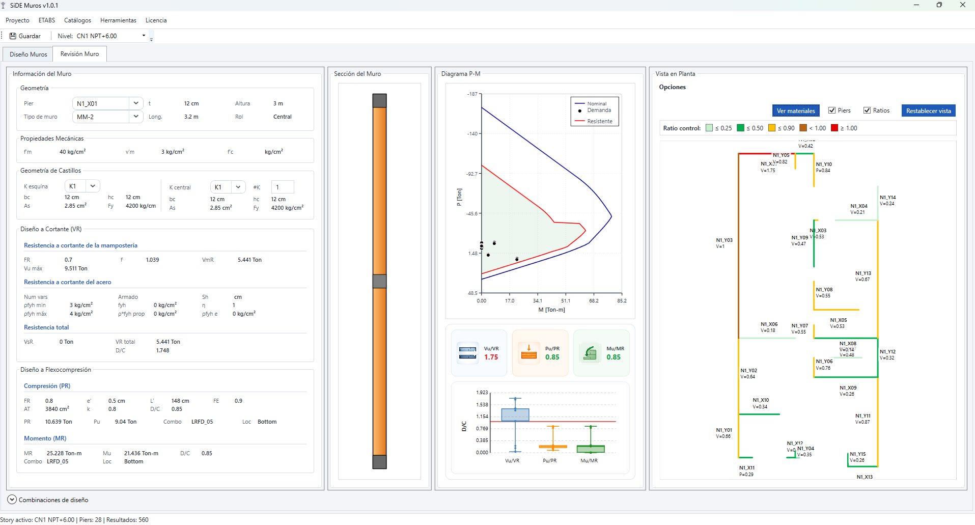 Vista general de SiDE Muros